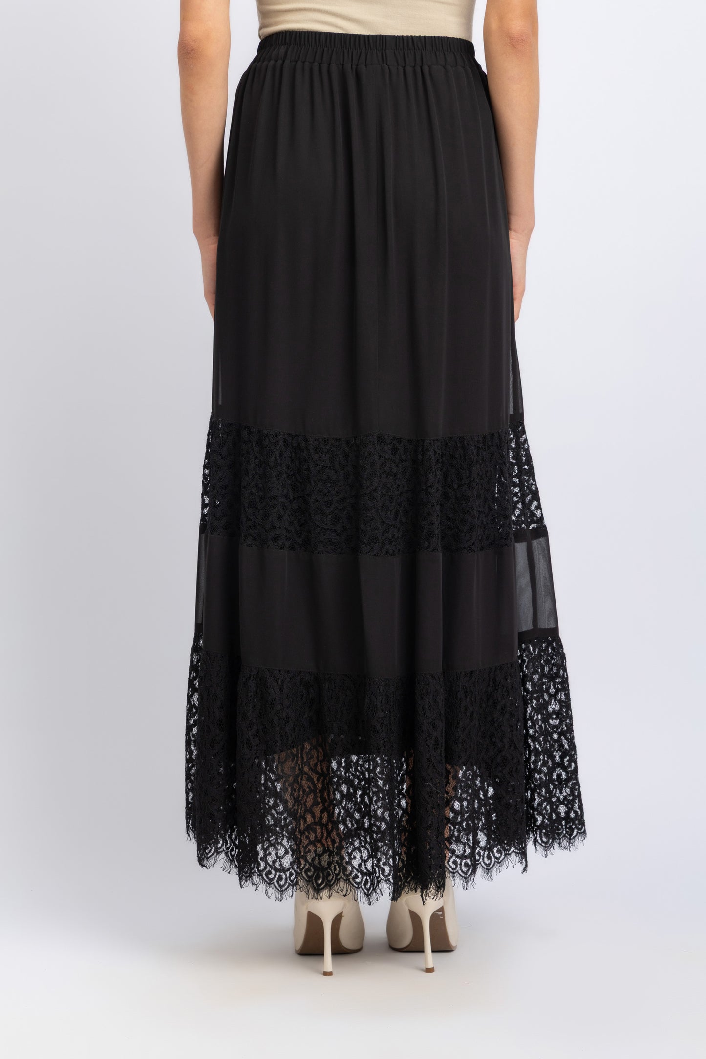 chiffon skirt