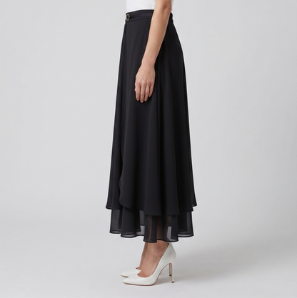 chiffon skirt