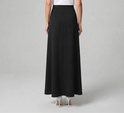 crepe skirt