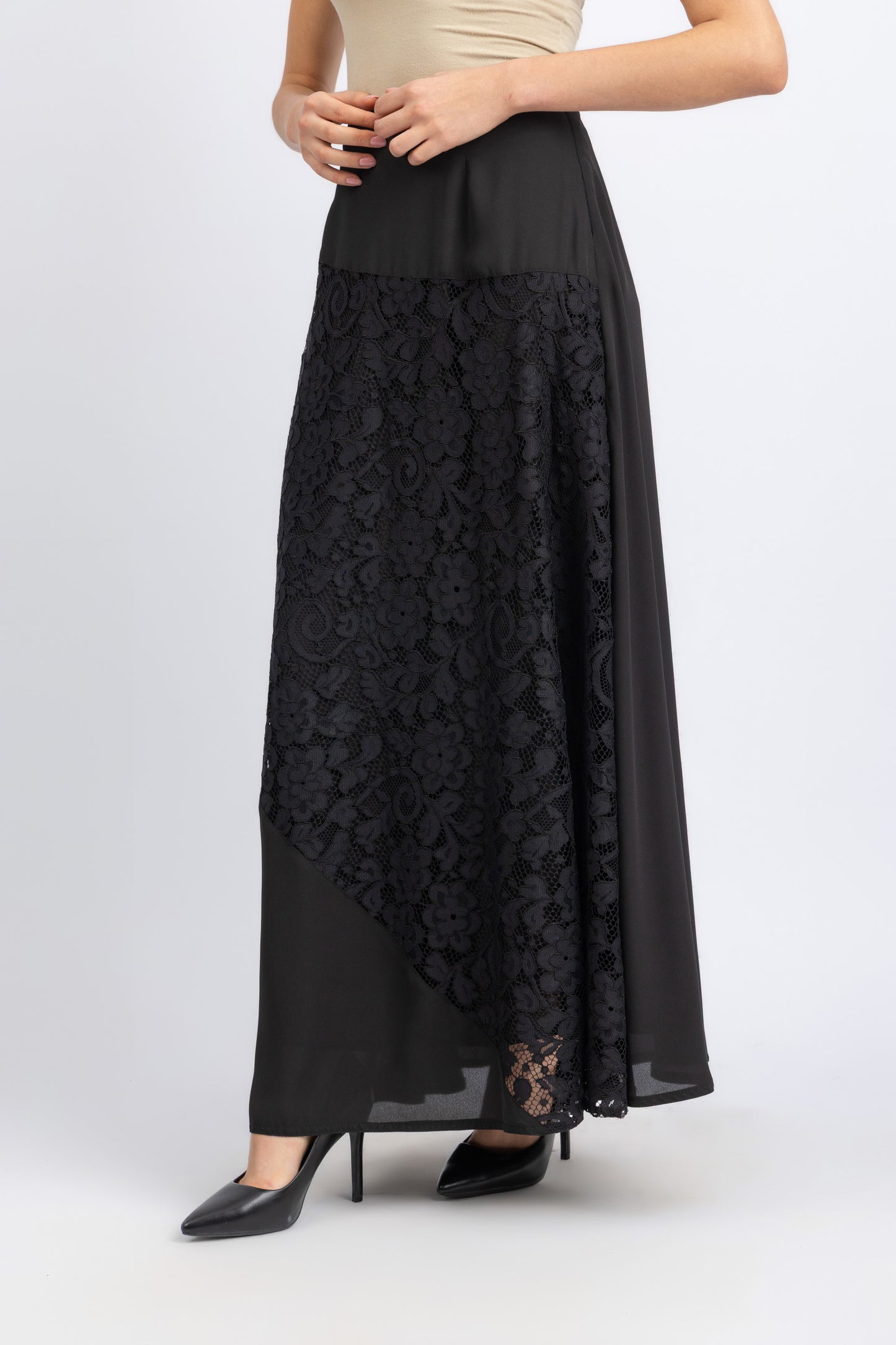 chiffon skirt