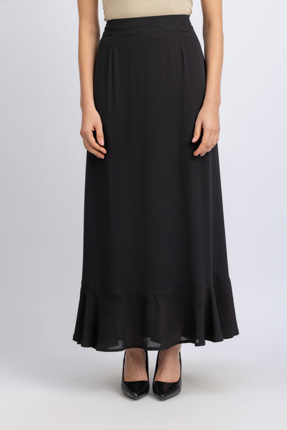 chiffon skirt