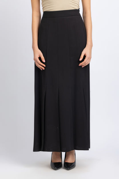 crepe skirt