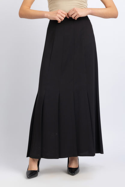crepe skirt
