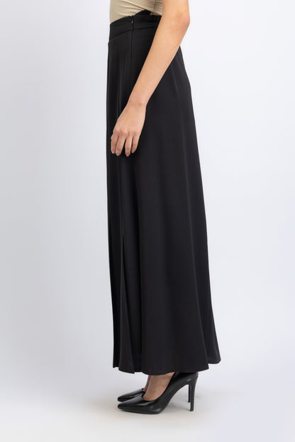 crepe skirt