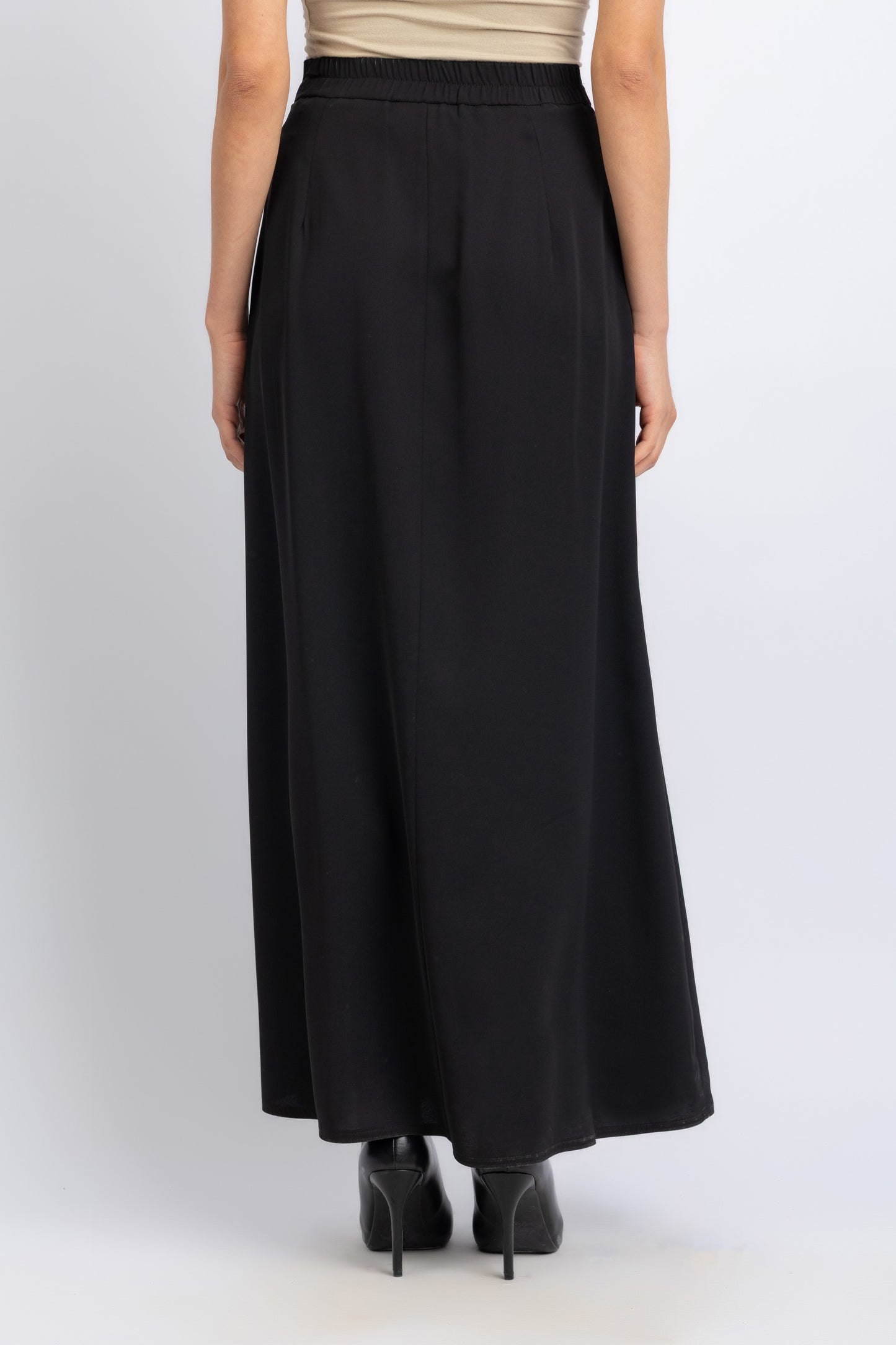 crepe skirt