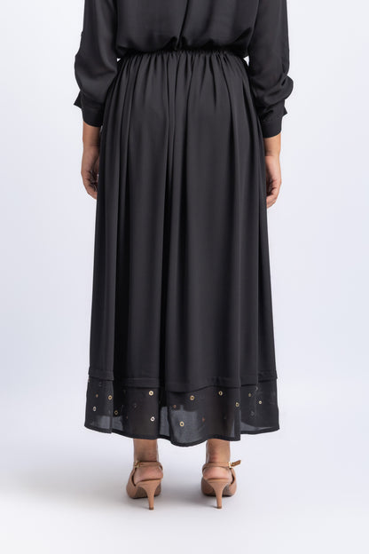 chiffon skirt