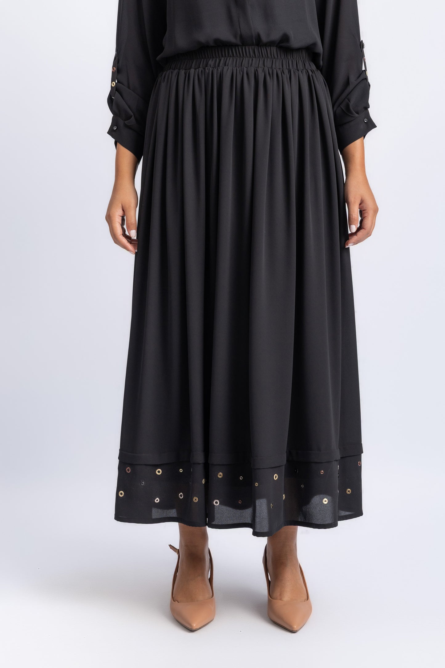 chiffon skirt