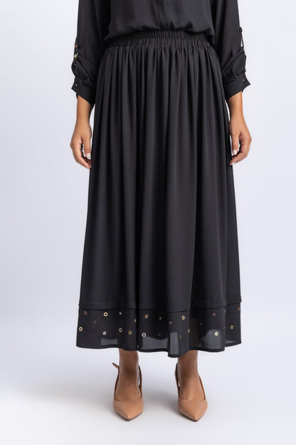 chiffon skirt