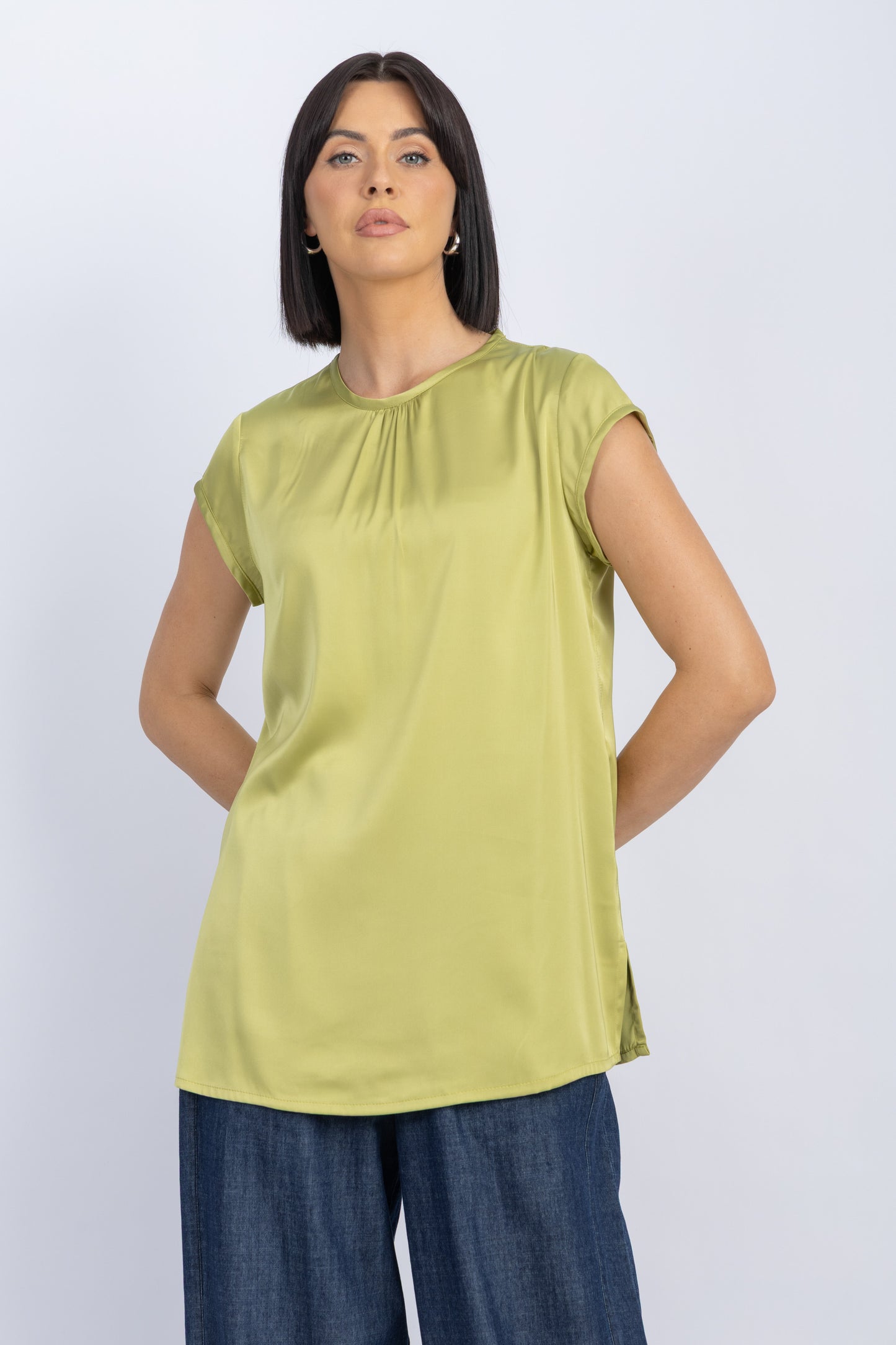 satin top