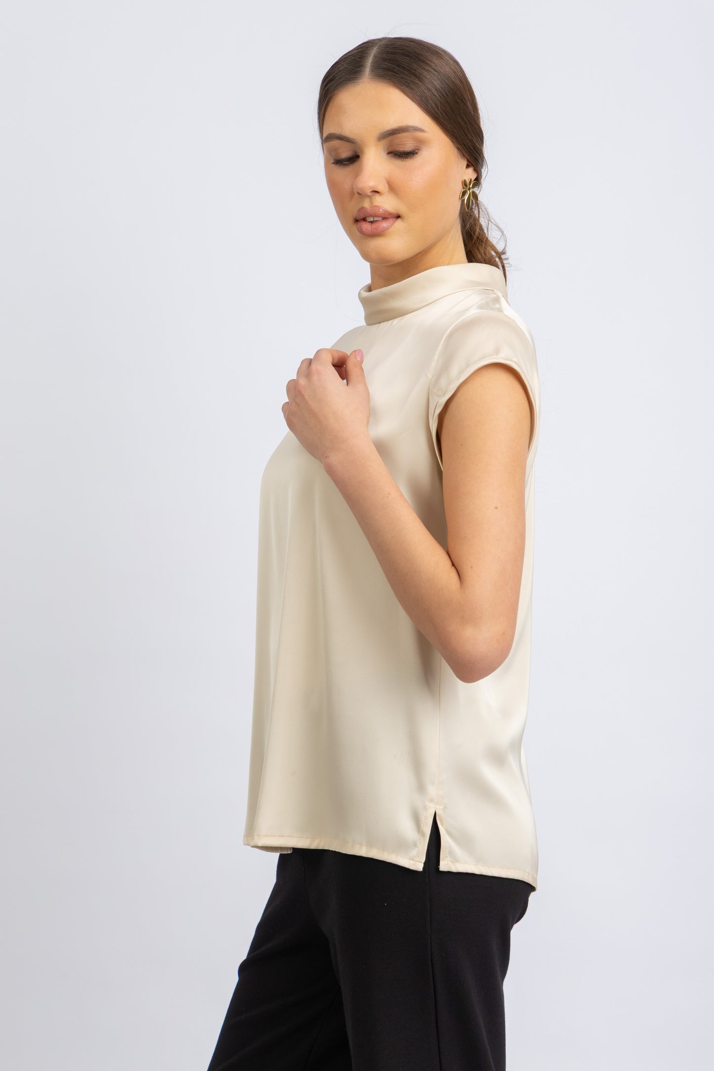 satin top