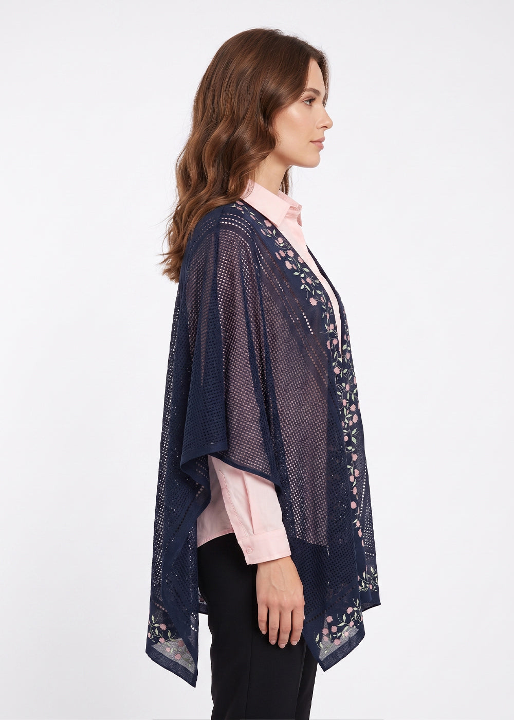 knitwear poncho