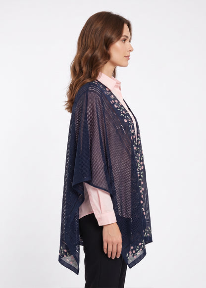 knitwear poncho