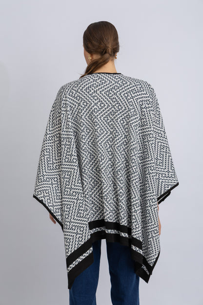 knitwear poncho