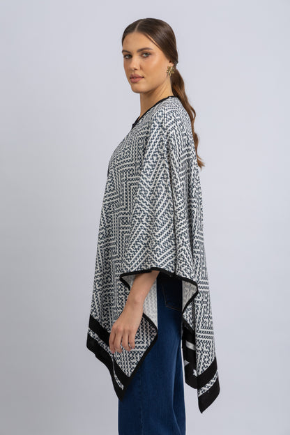 knitwear poncho