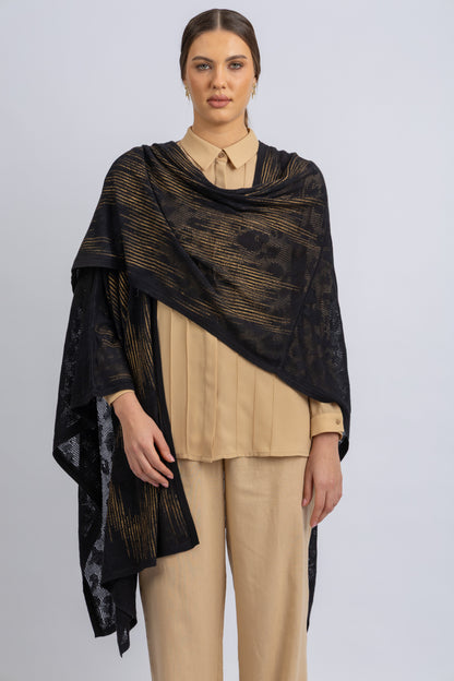 knitwear poncho