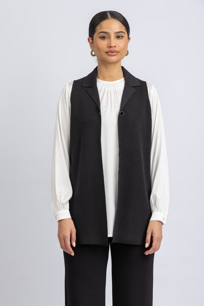 knitwear vest
