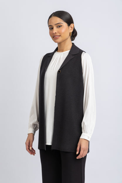 knitwear vest