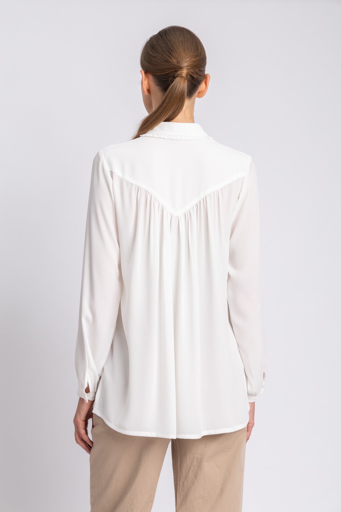 chiffon shirt