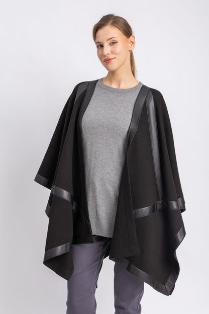 knitwear poncho