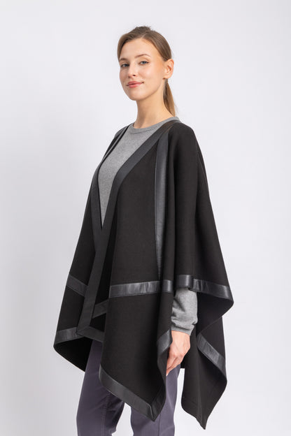 knitwear poncho