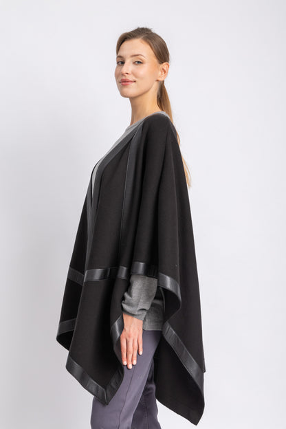 knitwear poncho