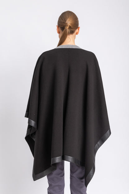 knitwear poncho