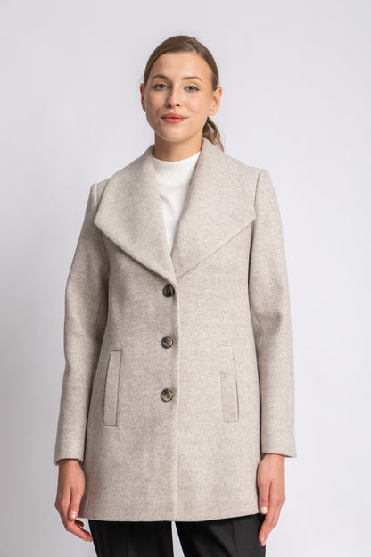 cashmere feel coat