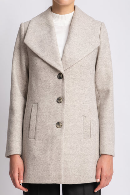 cashmere feel coat