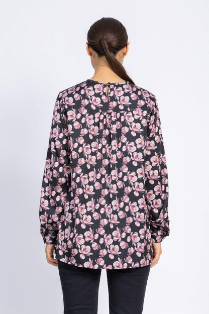SILK FEEL SATIN BLOUSE