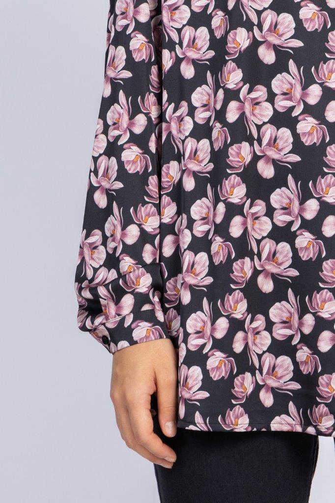 SILK FEEL SATIN BLOUSE