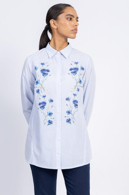 COTTON POPLIN SHIRT