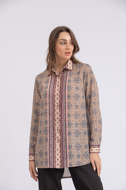 CREPE CHIFFON SHIRT