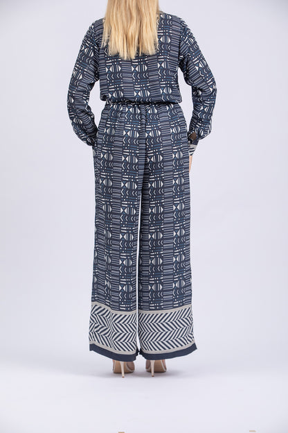 CREPE CHIFFON PANTS