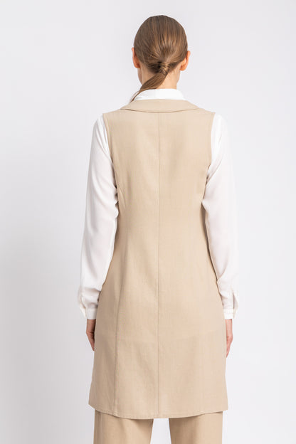 linen vest