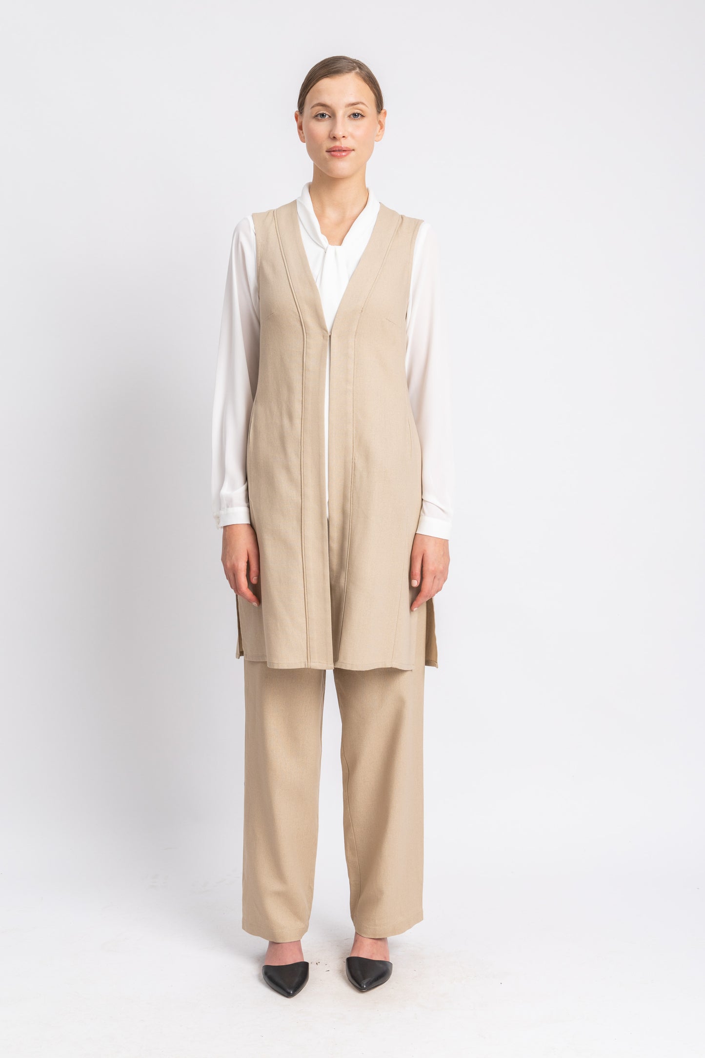 linen vest