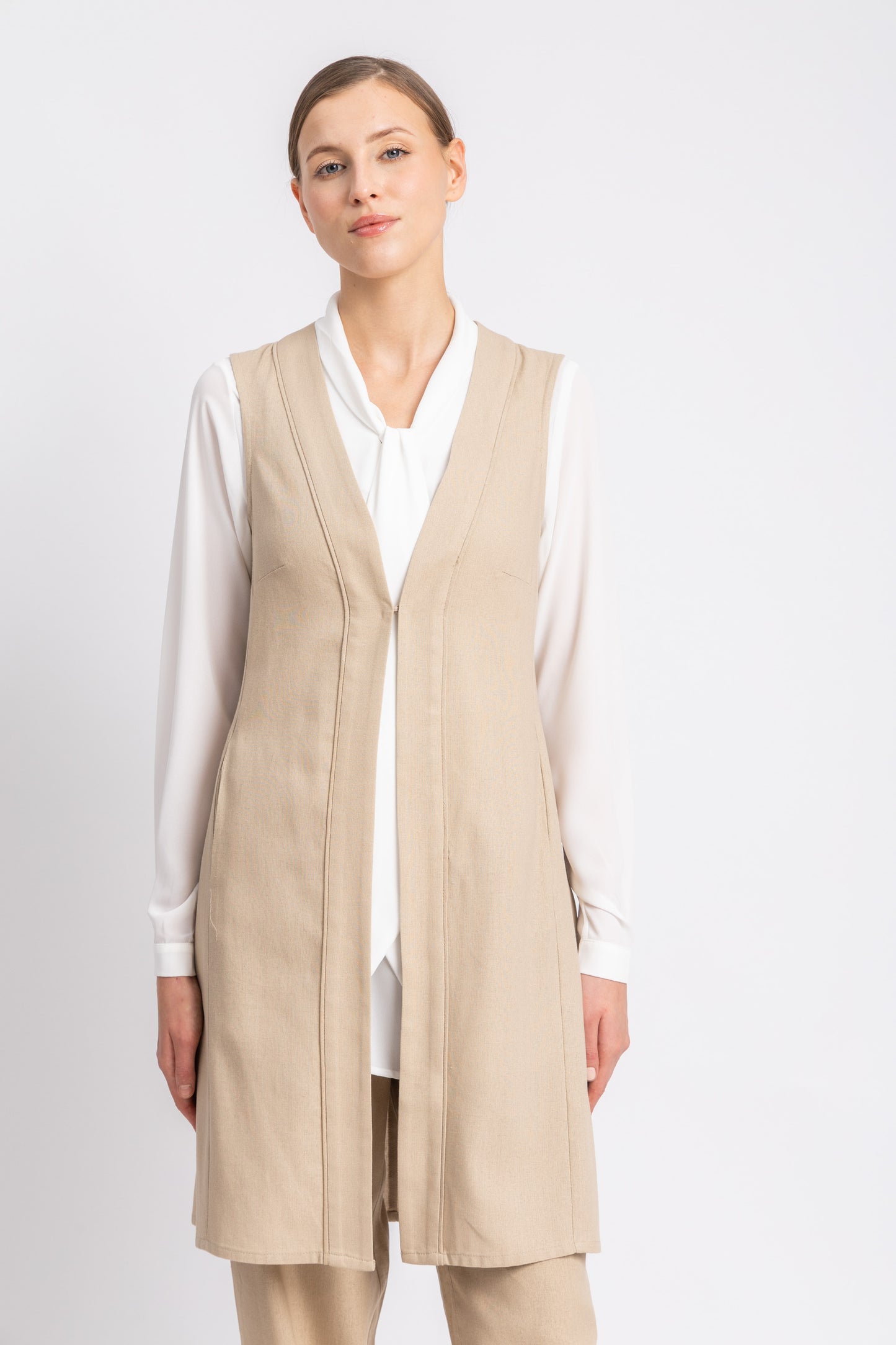 linen vest