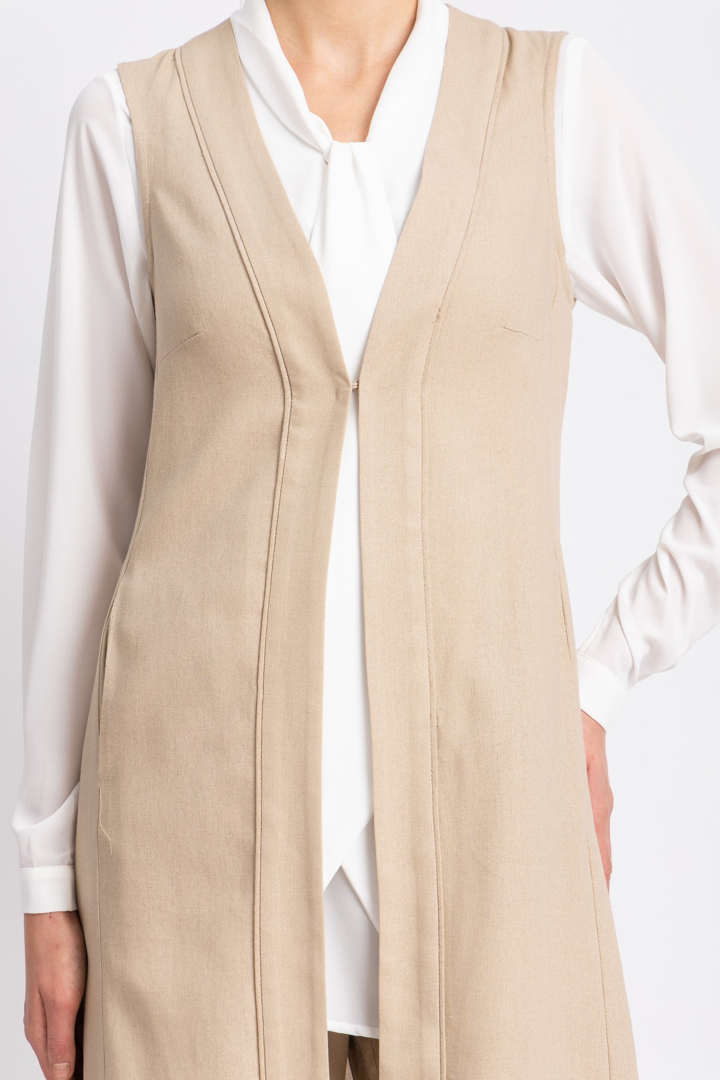 linen vest