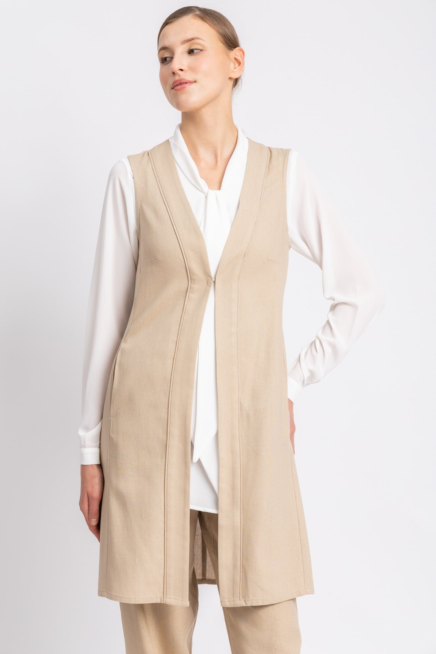 linen vest