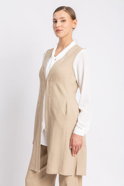 linen vest