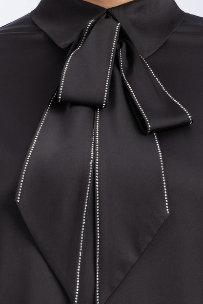 satin blouse