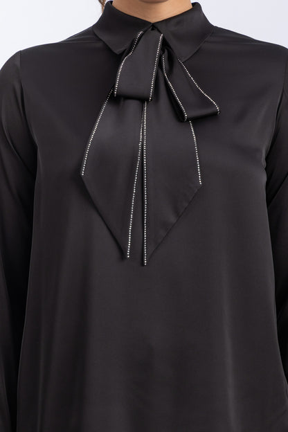 satin blouse