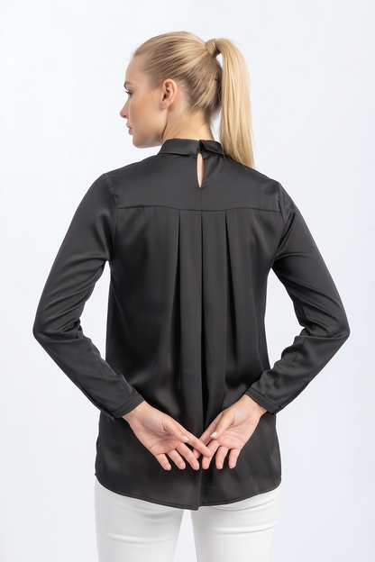 satin blouse