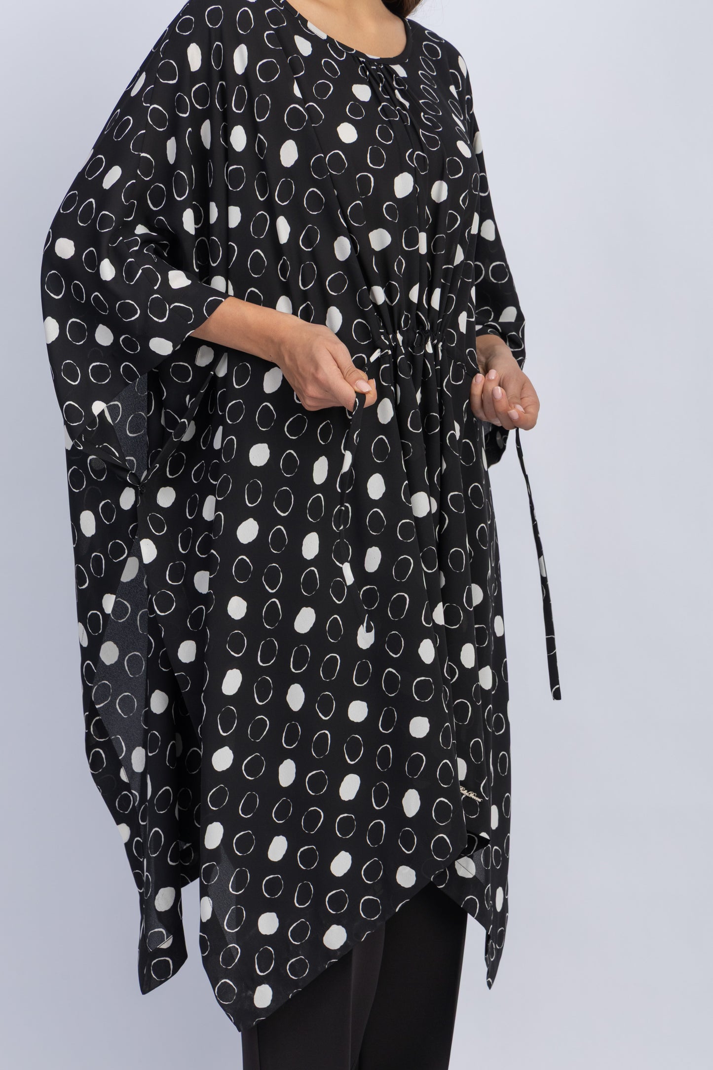 chiffon poncho