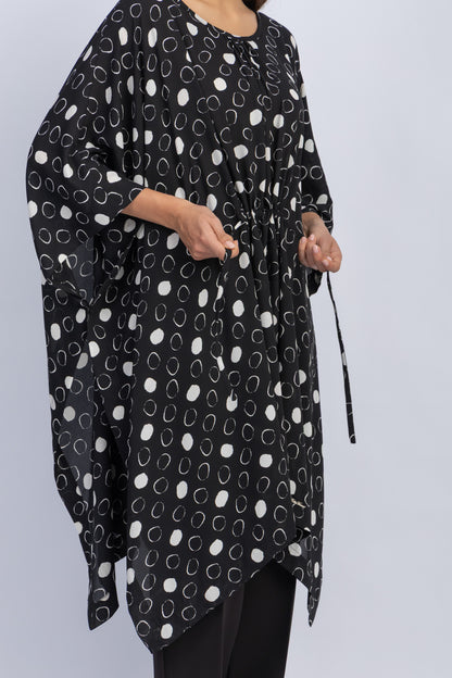 chiffon poncho