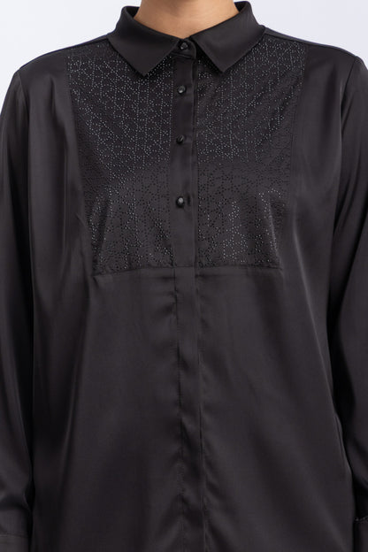 satin shirt