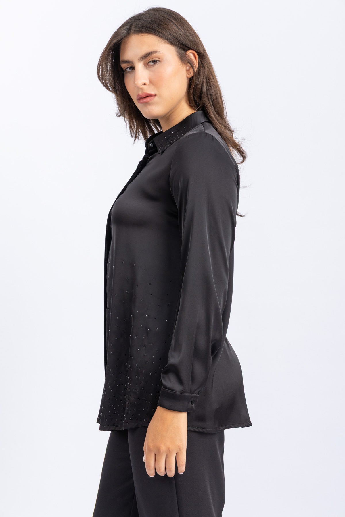 satin shirt