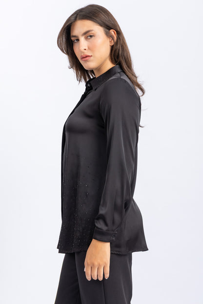 satin shirt
