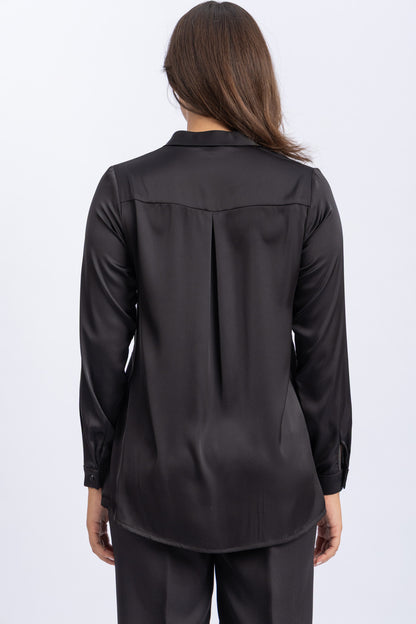 satin shirt