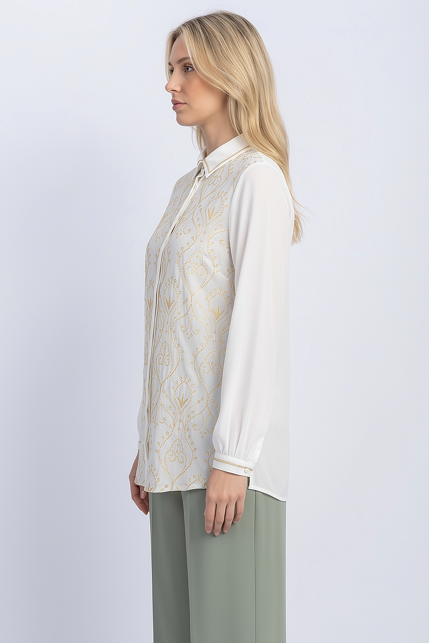 chiffon shirt