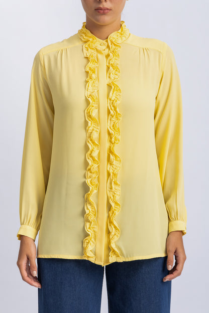 chiffon shirt